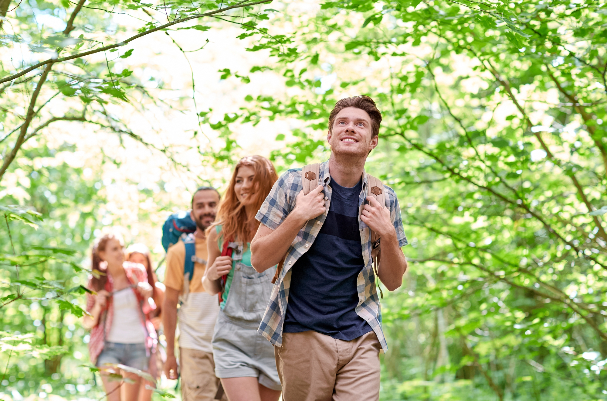 Group Of Friends On Adventure